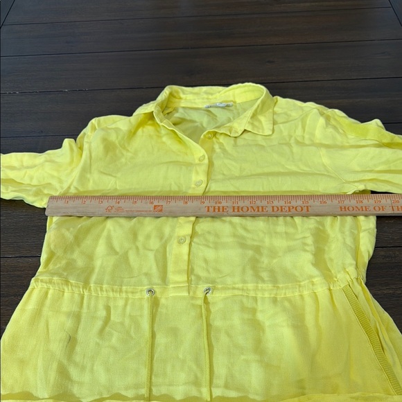 Sita Murt Yellow Shirt Dress Euro Size 38 US Size 6 - Picture 11 of 13